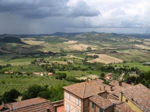 Leading line panorama