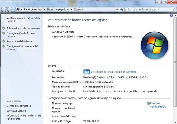 Caracteristicas de Windows